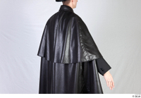  Photos Man in Historical formal suit 5 19th century black cloak historical clothing leather cloak upper body 0006.jpg